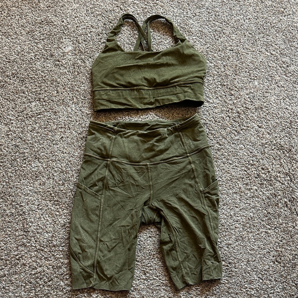 Lululemon Athletica Forest Green Activewear